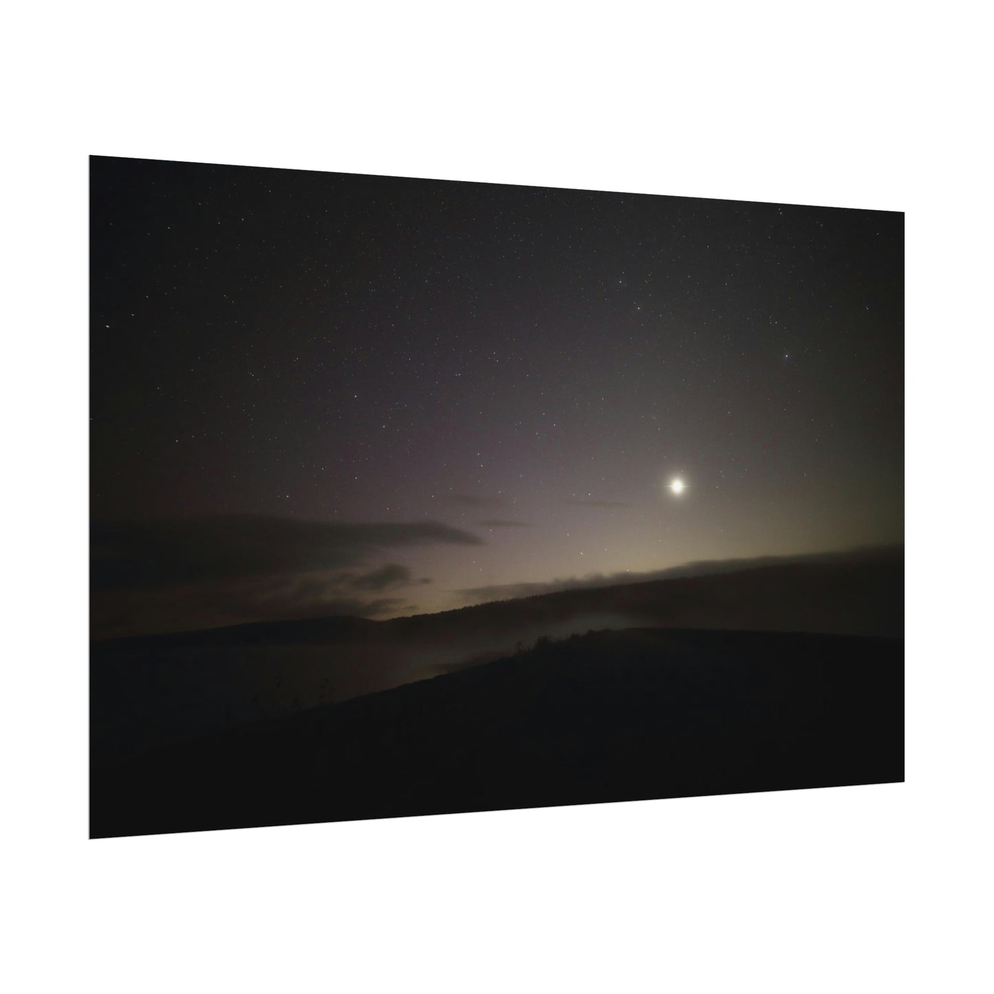 Aurora over Quabbin Poster