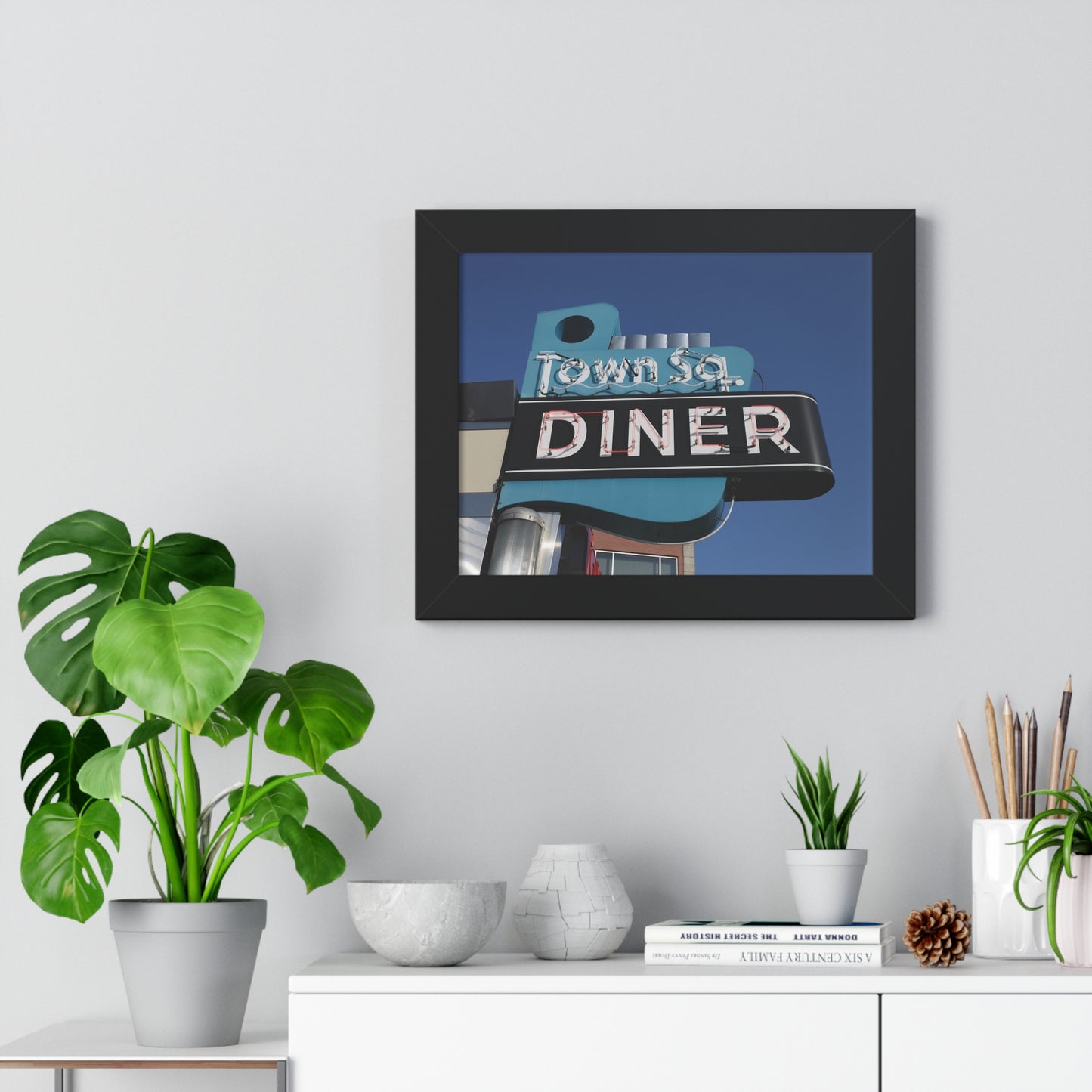 Diner Framed Poster