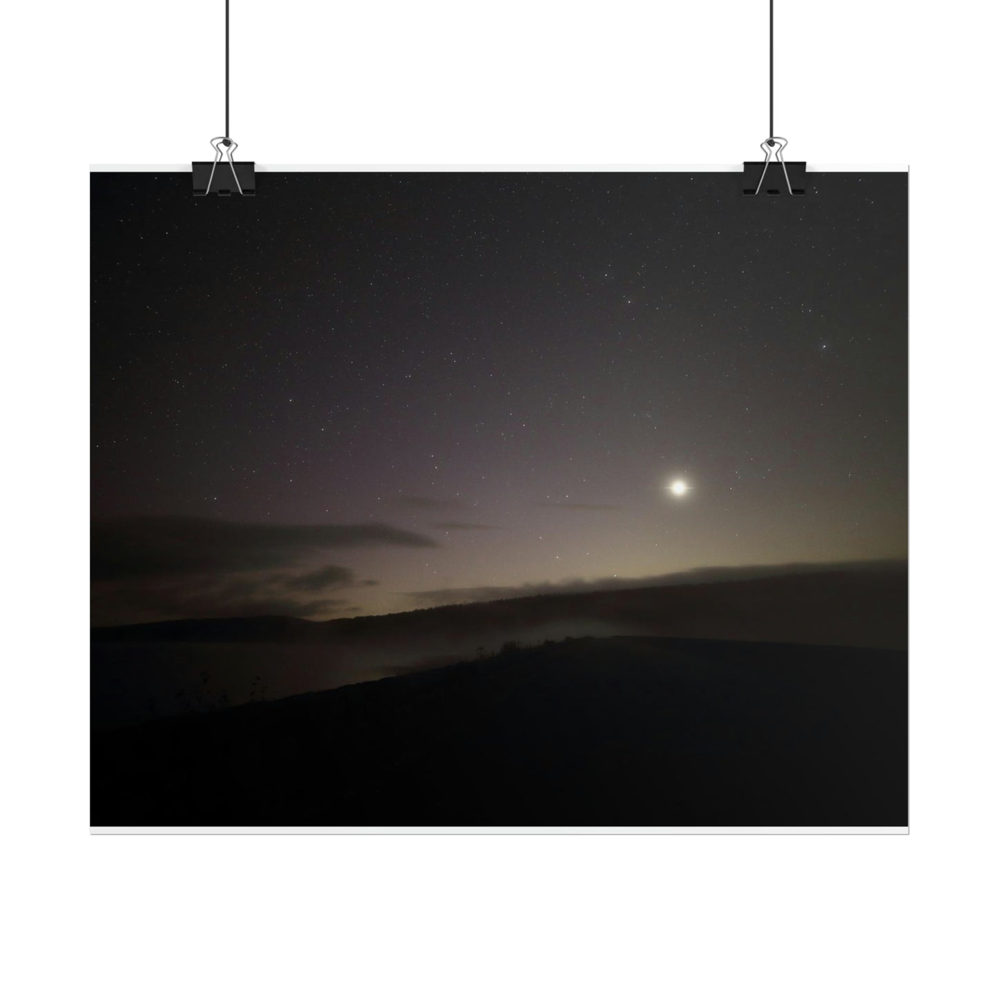 Aurora over Quabbin Poster