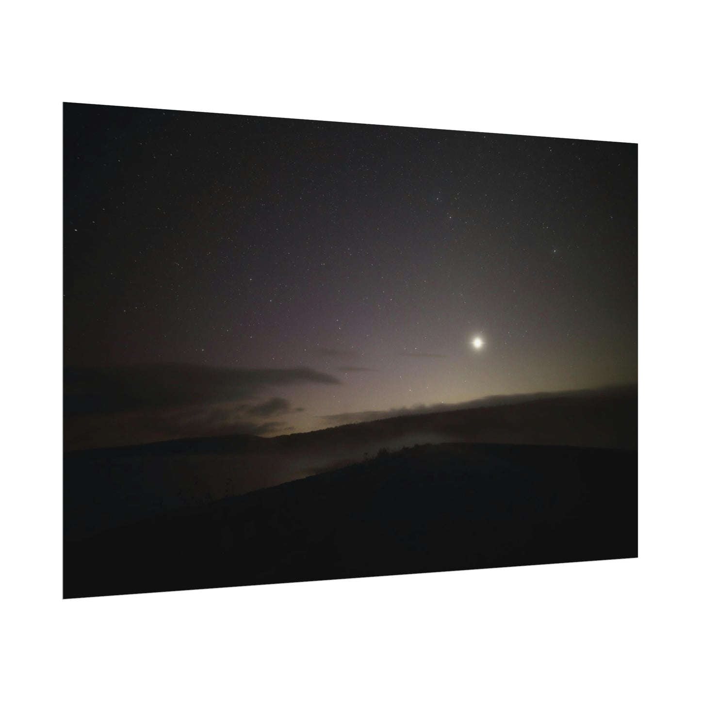 Aurora over Quabbin Poster