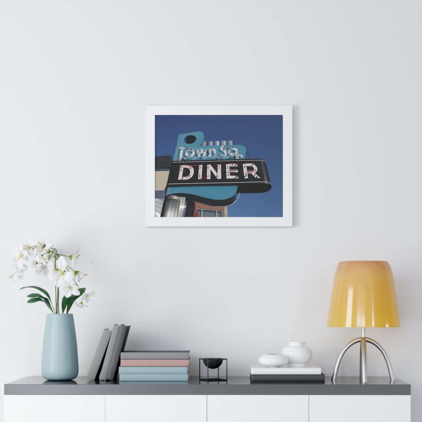 Diner Framed Poster