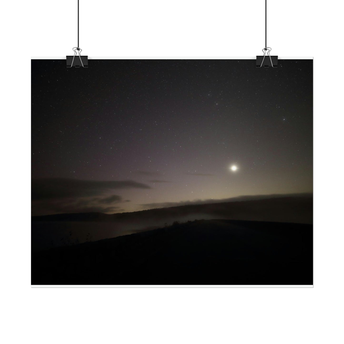 Aurora over Quabbin Poster