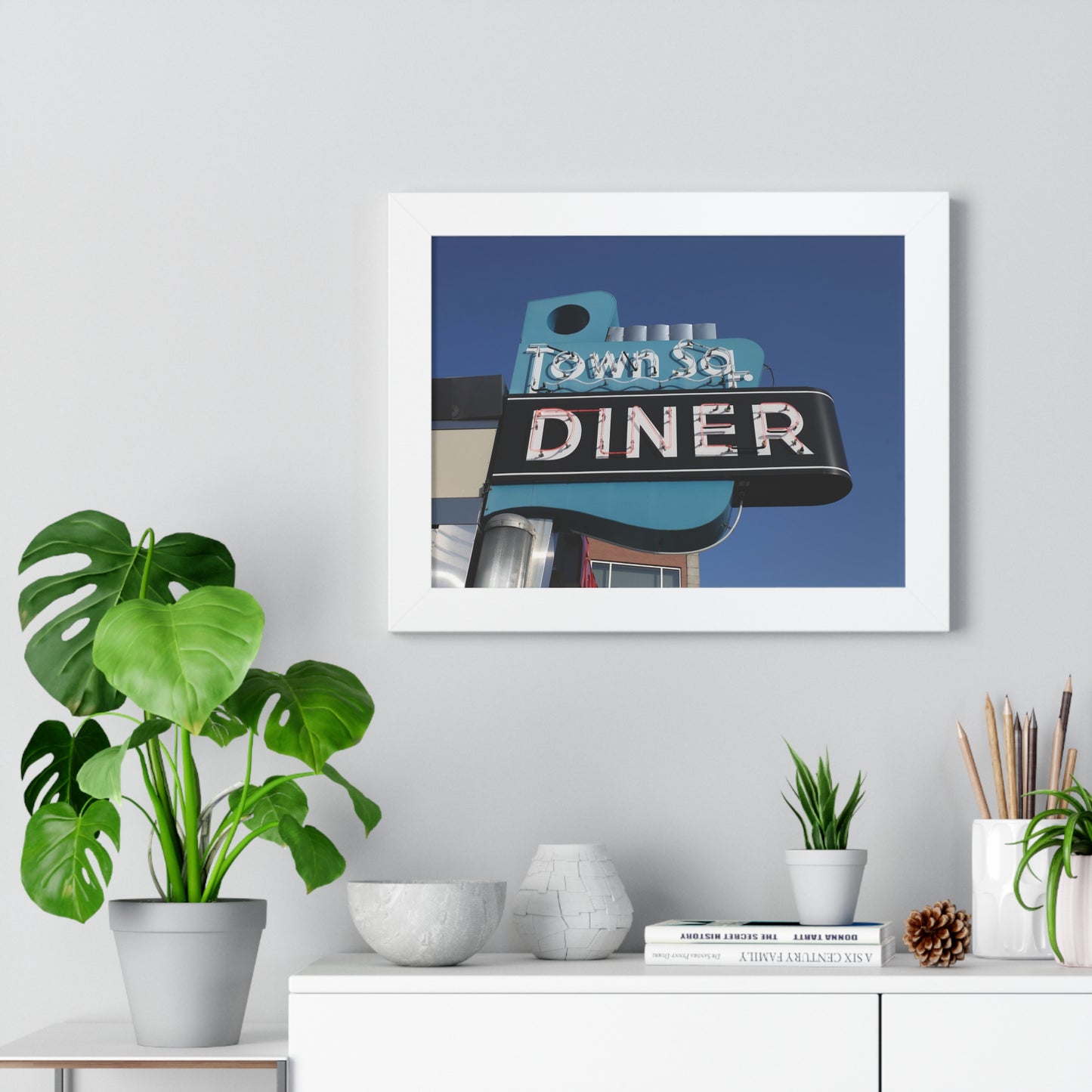 Diner Framed Poster