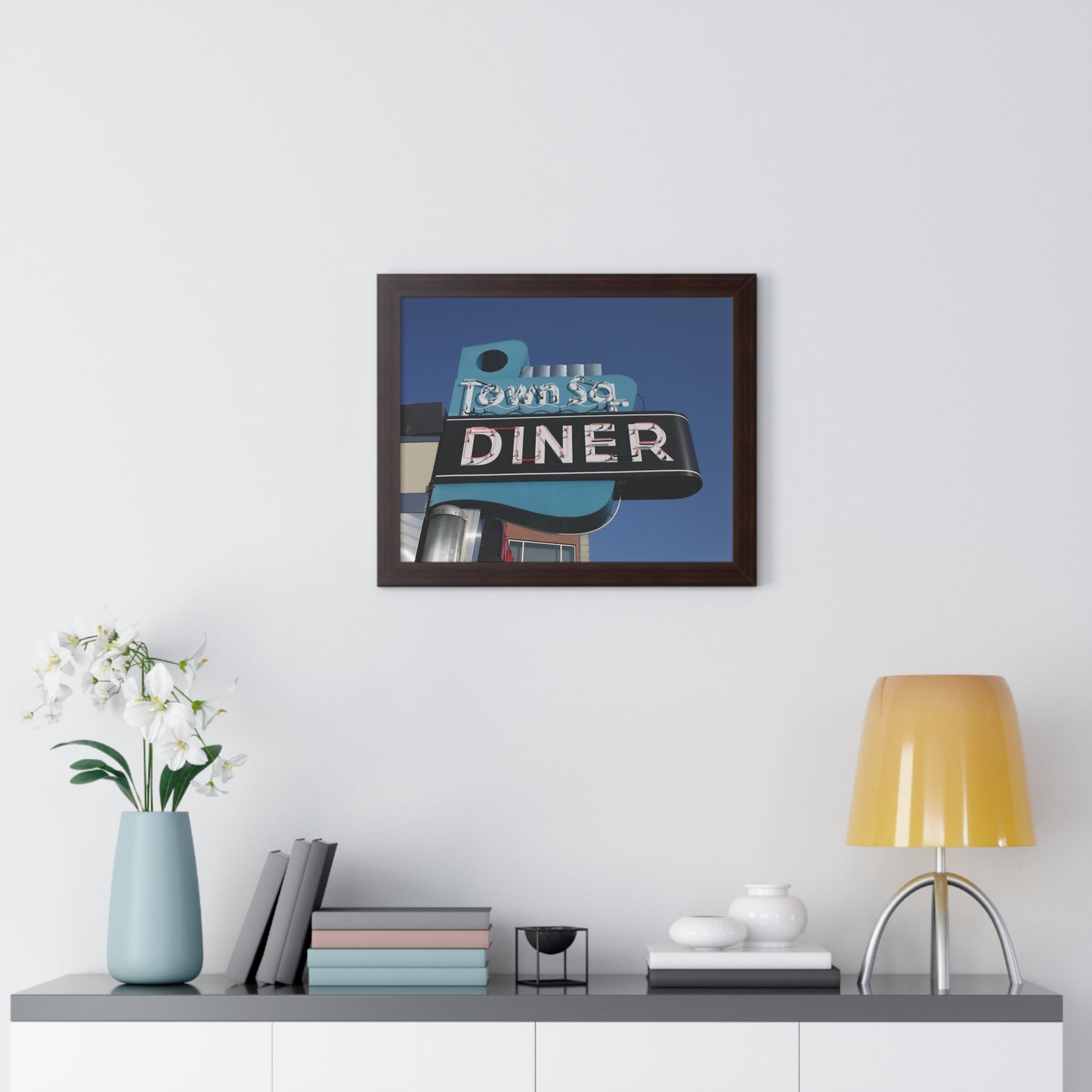 Diner Framed Poster