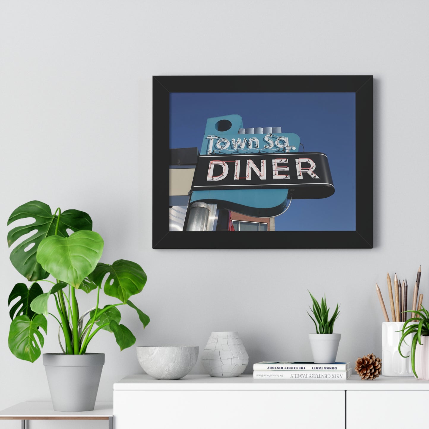 Diner Framed Poster