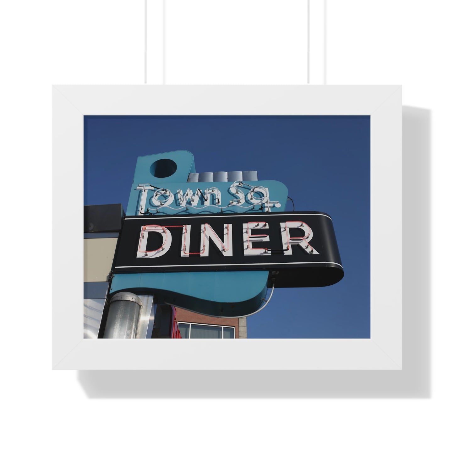 Diner Framed Poster